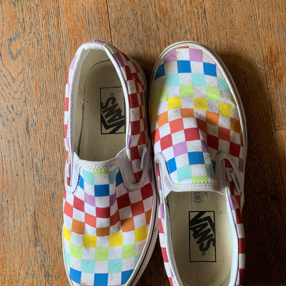 Rainbow vans